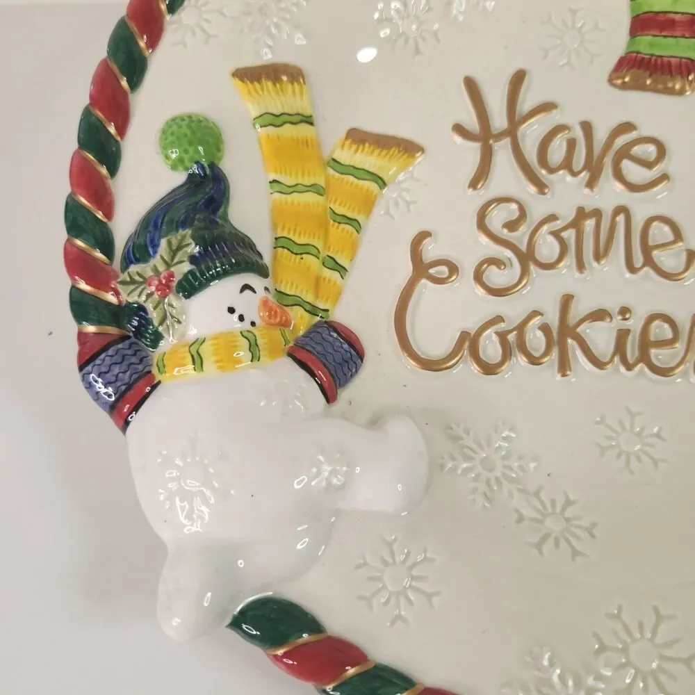Fitz & Floyd Classics Christmas Snowman 